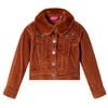 Kinderjacke Cord Cognac 92