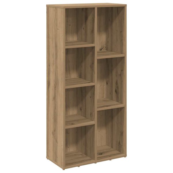 vidaXL B&uuml;cherregal Artisan-Eiche 50x25x104 cm