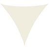 vidaXL Sonnensegel Oxford-Gewebe Dreieckig 4x4x4 m Creme