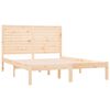 vidaXL Massivholzbett 160x200 cm