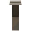 vidaXL Couchtischbeine X-Form 2 Stk. Naturstahl 40x(30-31) cm Stahl