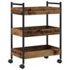 vidaXL K&uuml;chentrolley Altholz 50 x 30 x 70 cm Holzwerkstoff