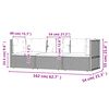 vidaXL 3-tlg. Garten-Lounge-Set mit Kissen Schwarz Poly Rattan