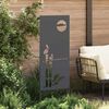 vidaXL Garten Sichtschutz-Leinwand Anthrazit 50 x 140 cm