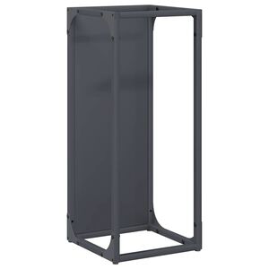 vidaXL Brennholzregal Anthrazit 25x25x60 cm Kaltgewalzter Stahl