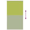 vidaXL Verdunkelungsrollo Gr&uuml;n 130x230cm Stoffbreite 126,6cm Polyester