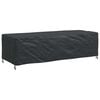 vidaXL M&ouml;belbezug Uni Schwarz 270 x 110 x 70 cm 210D