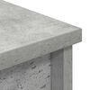 vidaXL Highboard Betongrau 70x35x180 cm Holzwerkstoff