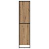 vidaXL Sideboard 2 pcs Kunsthandwerk Eiche 81 x 36 x 150.5 cm