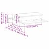 vidaXL H&uuml;hnertretfeeder Schwarz 75 x 53 x 20,5 cm Kaltgewalzter Stahl