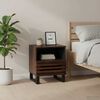 vidaXL Nachttisch 40x34x46 cm Massivholz Mango