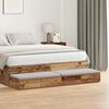 vidaXL Bettschubladen Altholz 150 x 36,5 x 16,5 cm Holzwerkstoff