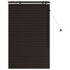 vidaXL Venezianische Jalousie Dunkelbraun 80 x 130 cm 35 mm