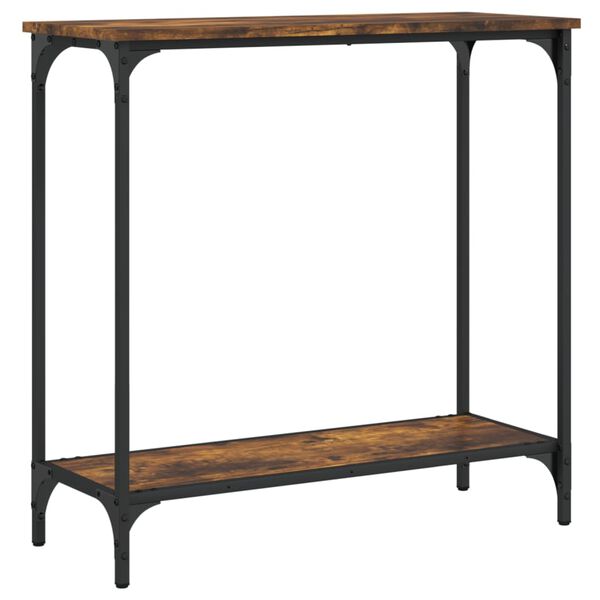 vidaXL Konsolentisch R&auml;uchereiche 75x30,5x75 cm Holzwerkstoff