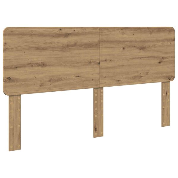 vidaXL Kopfteil Artisan-Eiche 180 cm Holzwerkstoff