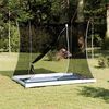vidaXL Innenzelt Schwarz 208 x 140 x 175 cm Netz
