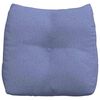 vidaXL R&uuml;cken Kissen Jeans blau 45 x 24 x 50 cm Stoff
