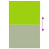 vidaXL Verdunkelungsrollo Gr&uuml;n 155x230cm Stoffbreite 151,6cm Polyester