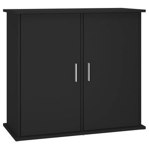 vidaXL Aquariumst&auml;nder Schwarz 81x36x73 cm Holzwerkstoff