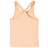 Kinder-Tanktop Hellorange 92