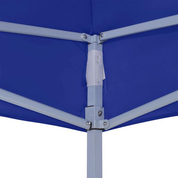 vidaXL Party-Zelt Blau 200 x 200 x 315 cm Oxford-Stoff
