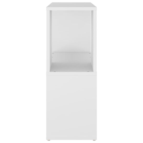 vidaXL B&uuml;cherregal Wei&szlig; 60x24x63 cm Holzwerkstoff