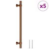 vidaXL M&ouml;belgriffe 5 Stk. Bronzen 192 mm Edelstahl