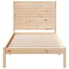 vidaXL Massivholzbett Extra Lang ohne Matratze 100x220 cm
