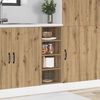 vidaXL Unterschrank Riga Artisan-Eiche 30x44,5x81,5 cm Holzwerkstoff