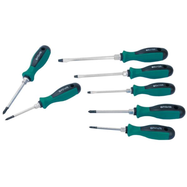 Br&uuml;der Mannesmann 7-teiliges Schraubendreher-Set 11115