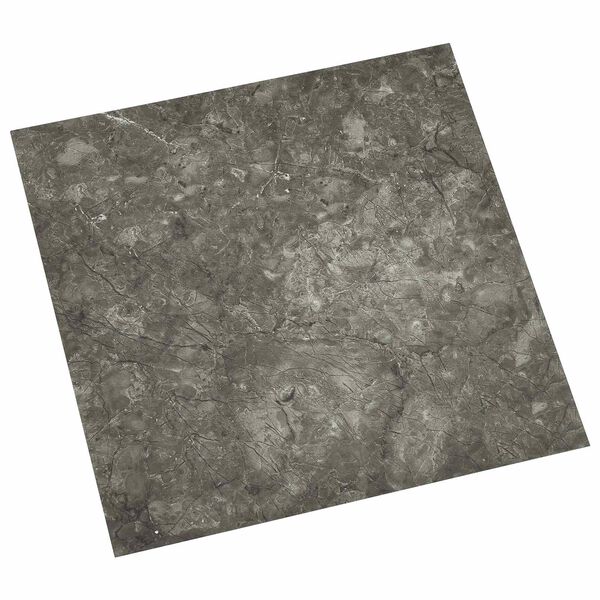 vidaXL Bodenplanken 55 pcs Grau 5,11 m&sup2; PVC