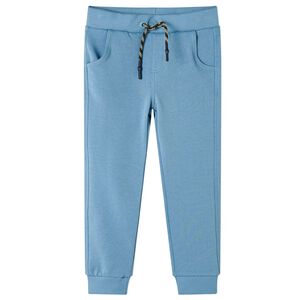 Kinder-Trainingshose Mittelblau 116