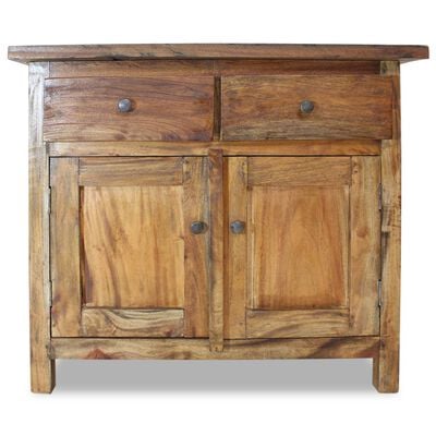 vidaXL Sideboard Altholz Massiv 75x30x65 cm