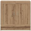 vidaXL B&uuml;cherschrank Artisan-Eiche 82,5x30,5x80 cm Holzwerkstoff