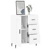 vidaXL Sideboard Wei&szlig; 69,5x34x90 cm Holzwerkstoff