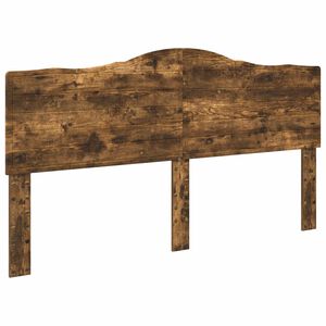 vidaXL Kopfteil Ger&auml;ucherte Eiche Holzwerkstoff
