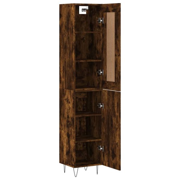 vidaXL Highboard R&auml;uchereiche 34,5x34x180 cm Holzwerkstoff