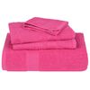 vidaXL Badetücher FROGN 4 Stk. Rosa 100x150 cm 360 g/m²