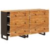 vidaXL Sideboard Braun Massivholz Mango