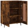vidaXL Sideboard Räuchereiche 69,5x34x90 cm Holzwerkstoff