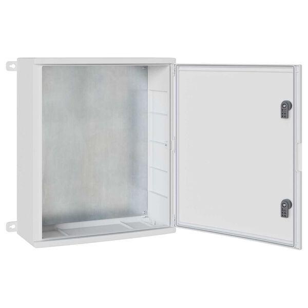 vidaXL Steuerschrank Grau 50 x 23 x 60 cm ABS Kunststoff