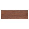 vidaXL Regale mit Regal Braun 47 x 16 x 55 cm Massives Mahagoni Holz
