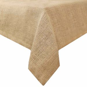 vidaXL Jute-Tischdecke Natur 160 x 270 cm 100% Tossa-Jute