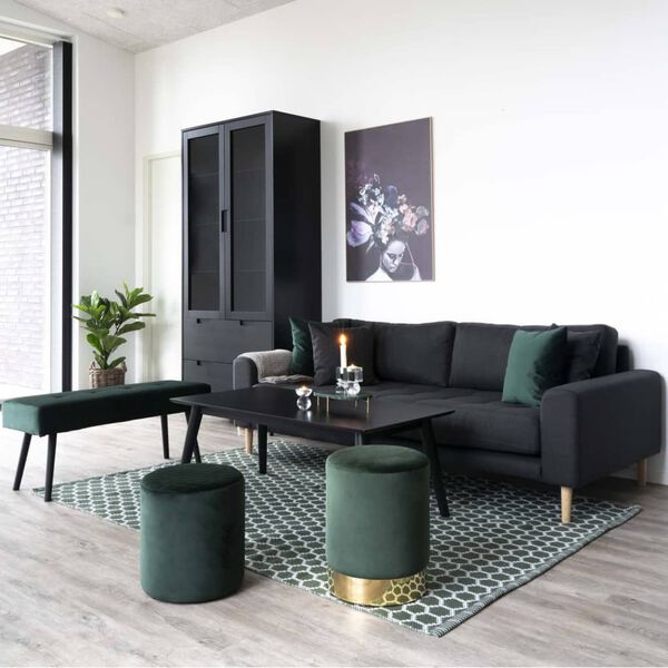 House Nordic Pouf Myla Gr&uuml;n