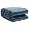vidaXL Treibende Pool-Solarplane PE 800x500 cm Schwarz und Blau