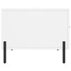 vidaXL Couchtische 2 Stk. Wei&szlig; 50x50x40 cm Holzwerkstoff