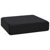 vidaXL Sitzkissen 40 x 40 x 11 cm PU-Schaum Schwarz