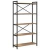 vidaXL B&uuml;cherregal 80 x 30 x 155 cm Holzwerkstoff Artisan-Eiche