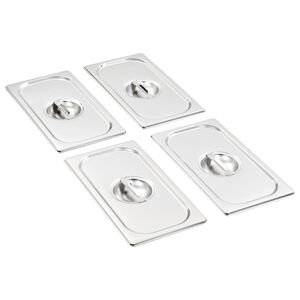 Deckel f&uuml;r GN 1/3 Beh&auml;lter 4 Stk. Edelstahl