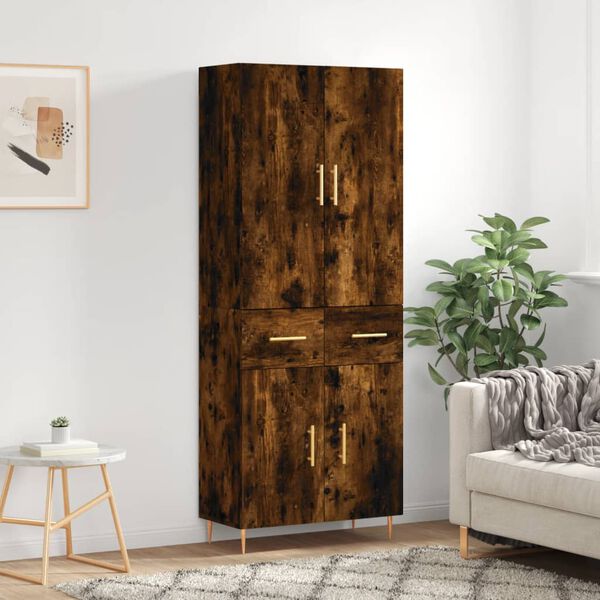 vidaXL Highboard R&auml;uchereiche 69,5x34x180 cm Holzwerkstoff